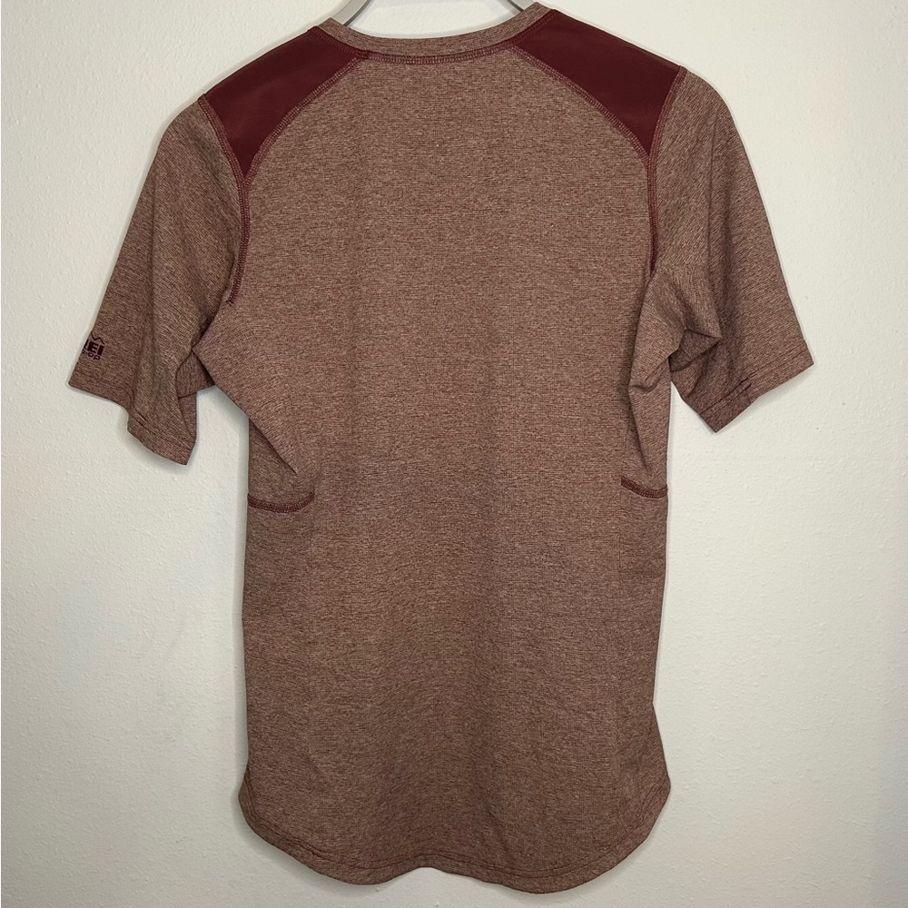 REI Women's Size M Pink/Burgundy Light-Weight Athletic Shirt - Picture 2 of 7